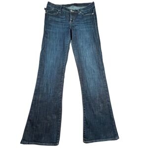 Rock & Republic Kasandra Bootcut Jeans Rhinestone Embellished Dark Wash Size 12M